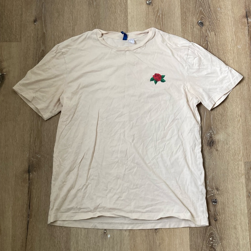 H&M Cream Casual Tee